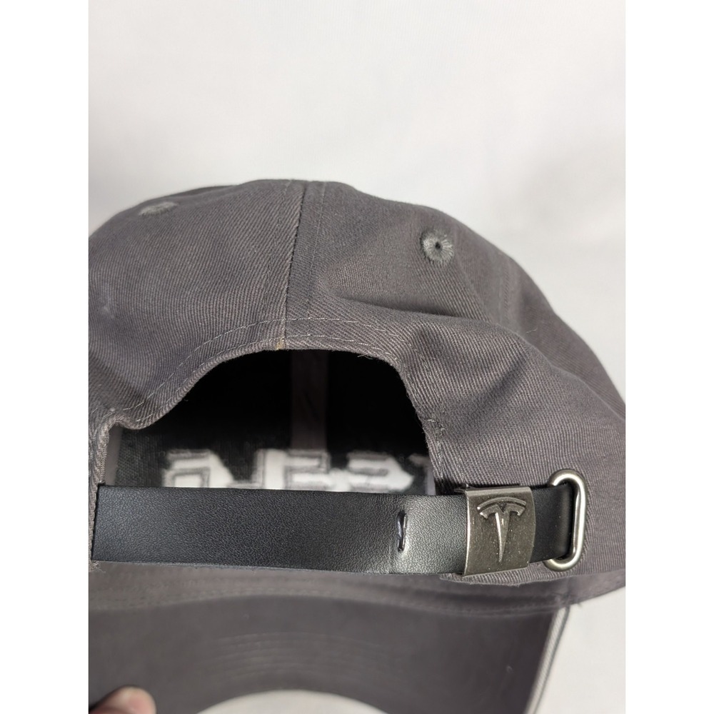 Tesla Black Gray Baseball Cap - image 7